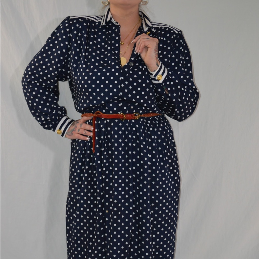 VINTAGE 1970 Leo Narducci Dress